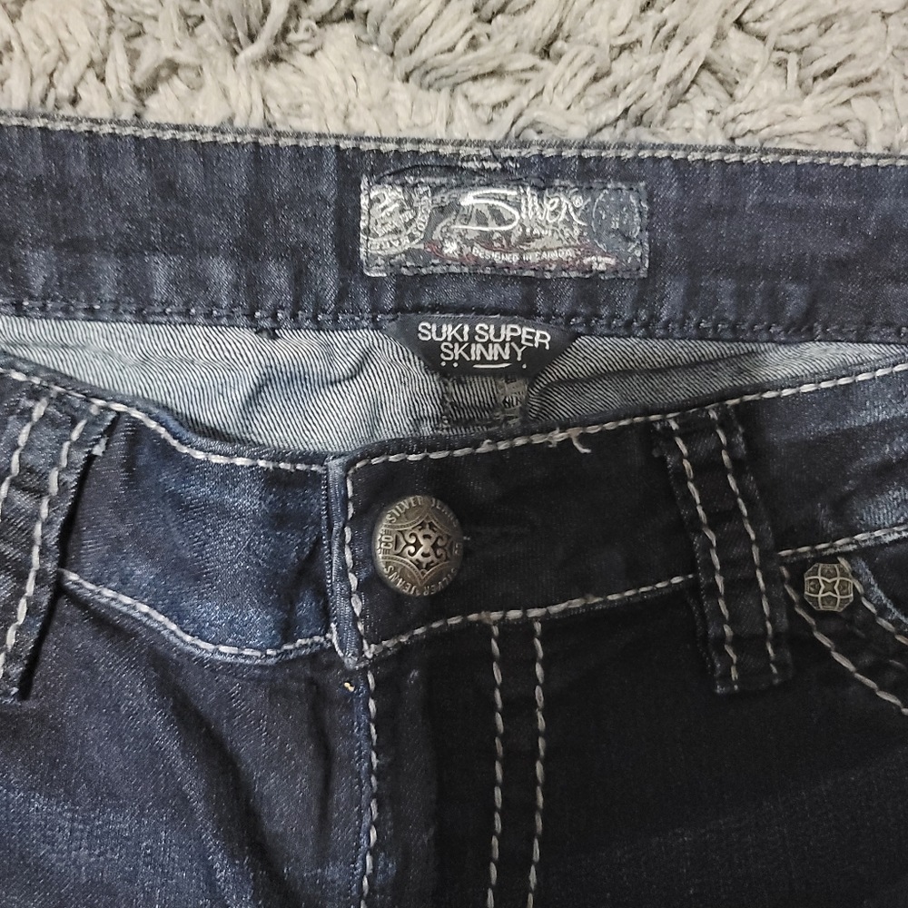 Silver jeans